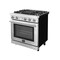 Forno Moraduccio 30In. Freestanding Gas Range, 4 Burners FFSGS6228-30S - alternate 4